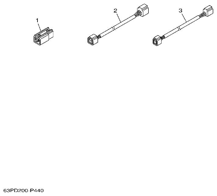 Yamaha F200CET, F225BET, FL200CET, FL225BET OPTIONAL PARTS 2 parts diagram